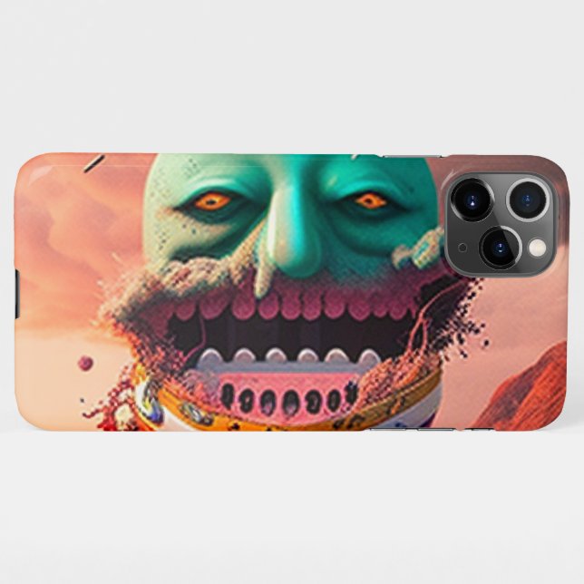 Capa Para iPhone Scary Boat (Verso Horizontal)