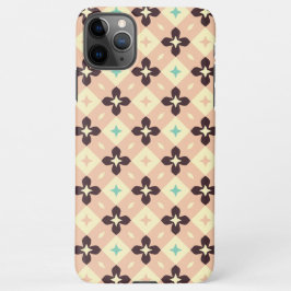 Capa Para iPhone Seamless geometric floral  pattern