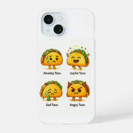 Capa para iPhone Sentimentos de Taco Engraçado Qua