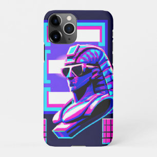 Capa Para iPhone Synthwave Pharaoh