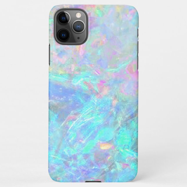 Capa Para iPhone textura mineral de gemstone (Verso)