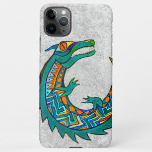 Capa Para iPhone Tribal Alligator Art