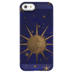 Capa Para iPhone SE/5/5s Permafrost® A lua celestial de Sun Stars o eclipse do céu