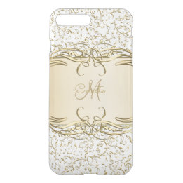 Capa iPhone 8 Plus/7 Plus A música Dourado nota o caso do iPhone 7 do