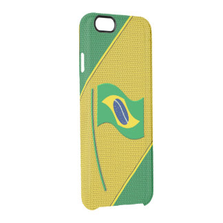 Capa Para iPhone 6/6S Transparente Brasil