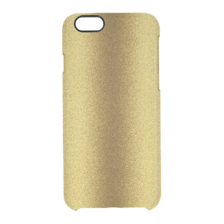 Capa Para iPhone 6/6S Transparente Caixa Dourado do defletor do iPhone 6 do olhar do
