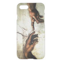 Criação de Adam - mãos Michelangelo 1475 - 1564