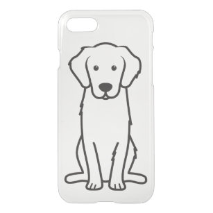 Capa iPhone 8/7 Desenhos animados do cão do golden retriever