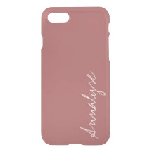 Dusty Cedar Warm Rosa cor-de-rosa, cor sólida, per