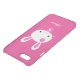Capa Para iPhone, Uncommon Mala rosa personalizada Kawaii Bunny Clear iPhone  (Topo)