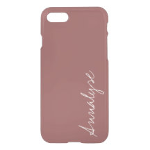 Marsala Wine Red-Brown Solid Color Personalizado