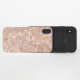 Capa Para iPhone, Uncommon Minúscula deslizante do iPhone X com Glitter Doura (Open)