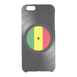 Capa Para iPhone 6/6S Transparente Reggae do vinil