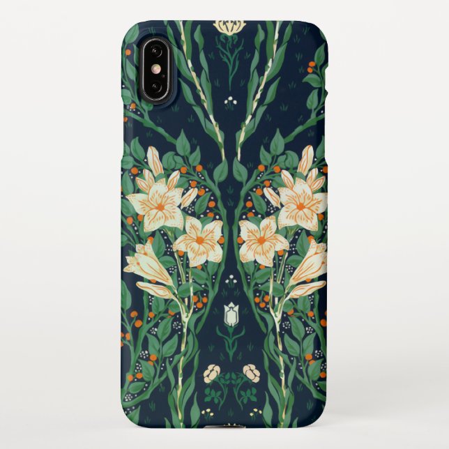 Capa Para iPhone Walter Crane Francesca Botanical (Verso)