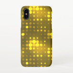 Capa Para iPhone XS Dourado Bokeh Sparkles<br><div class="desc">Dourados,  com aspecto brilhante!</div>