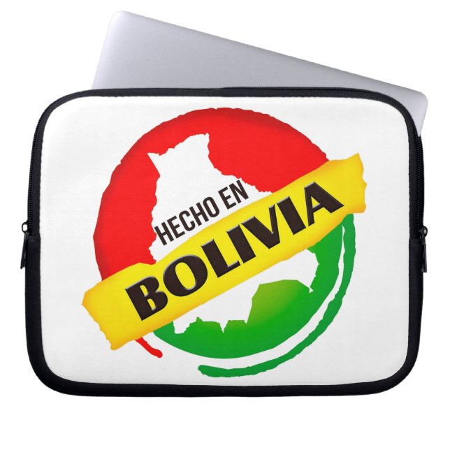 Capa para laptop hecho na Bolívia (Frente)