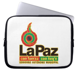 Capa para laptop La Paz con fuerza con ñeq e