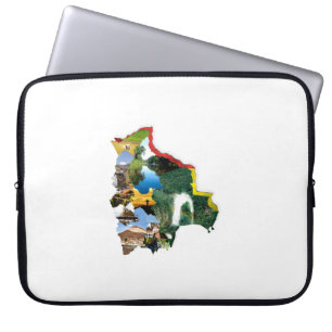 Capa para laptop recuerdo da Bolívia