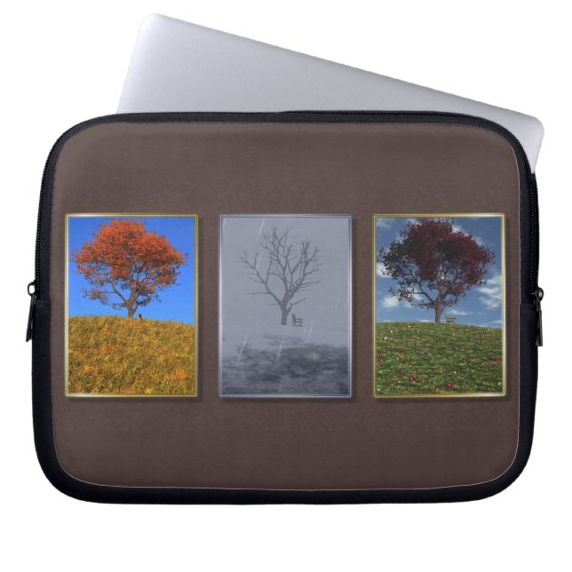 Capa para Laptop Swiftly Fly the Years Tríptico (Frente)