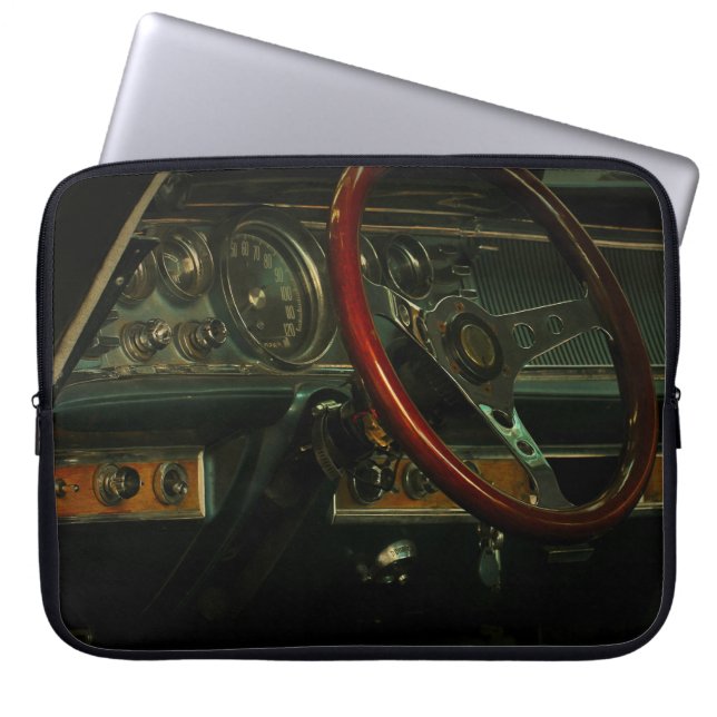 Capa para Laptop Volante de Direção Painel de Carr (Frente)