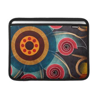 Capa Para MacBook Air Ar de Macbook com Vetor de Abstrato de Cor Floral