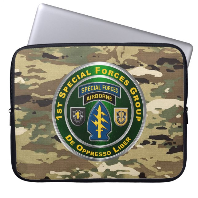 Capa Para Notebook 1º Grupo de Forças Especiais (Frente)