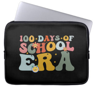 Capa Para Notebook 100 Dias De Era Escolar Groovy Professor Crianças