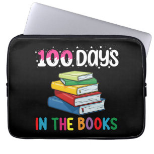 Capa Para Notebook 100 Dias Nos Livros Bibliotecário de Leitura Escol