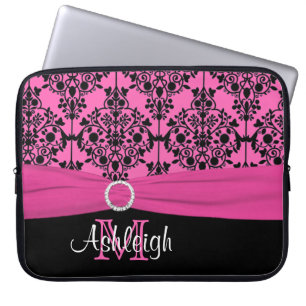Capa Para Notebook 15" a bolsa de laptop branca preta da fita do