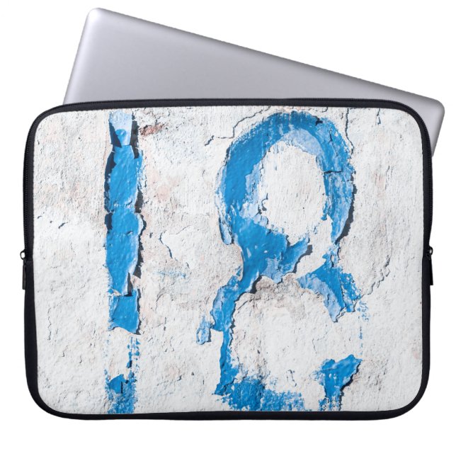 Capa Para Notebook 18 texto na parede (Frente)