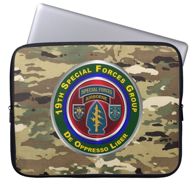 Capa Para Notebook 19º Grupo de Forças Especiais (Frente)