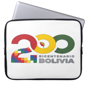 Capa Para Notebook 200 anos bicentenário da Bolívia