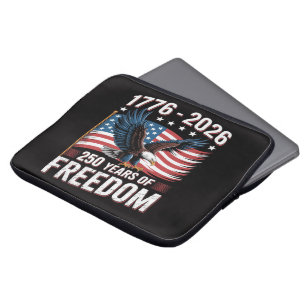 Capa Para Notebook 250 Anos 1776 2026 250º 4 de Julho