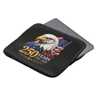 Capa Para Notebook 250 Anos Americanas 250º Aniversário Patriótico EU
