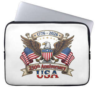 Capa Para Notebook 250 Anos Americano 250º Aniversário do 4 de Julho