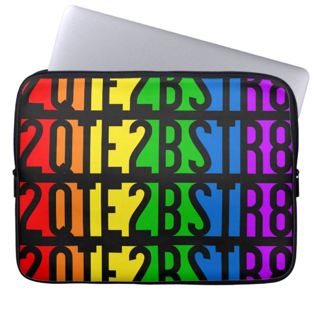 Capa Para Notebook 2bolsas de laptop QTE2BSTR8 (Frente)