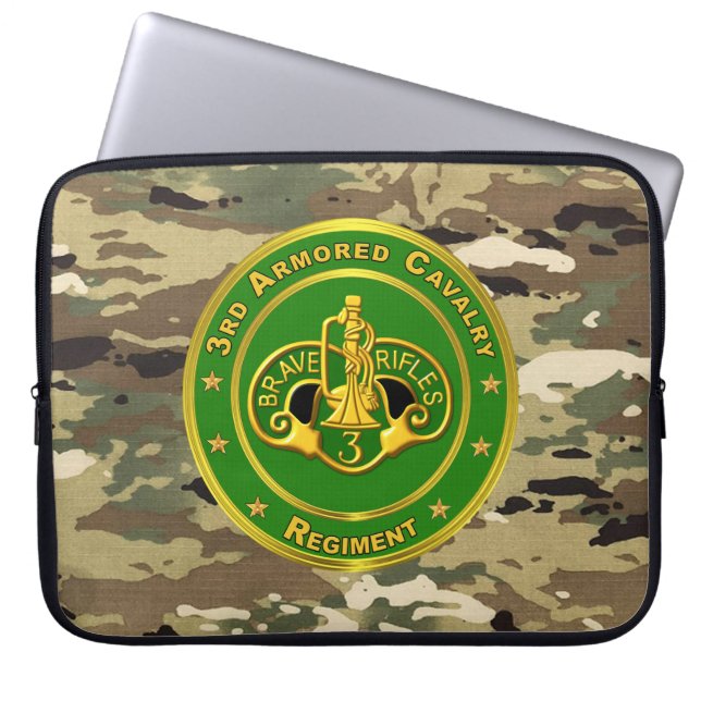 Capa Para Notebook 3º Regimento de Cavalaria Blindada (Frente)