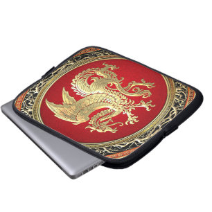 Capa Para Notebook [300] Dragão islandês, Landvæ ttir [Dourado]