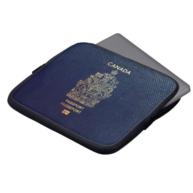 Capa Para Notebook [400] Cobrir de passaporte canadiano (Frente Topo)