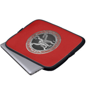 Capa Para Notebook [400] Polvo prateado sagrado em postura defensiva