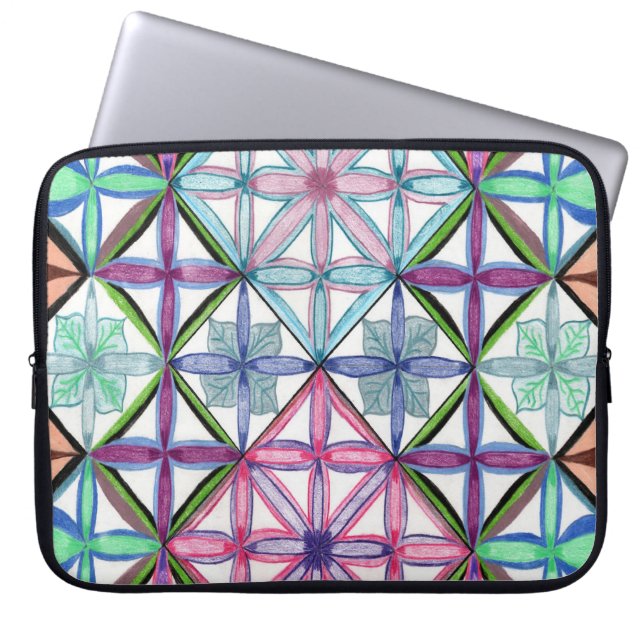 Capa Para Notebook 4 cantos no bolsa de laptop (Frente)