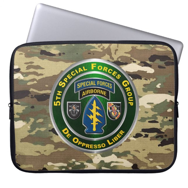 Capa Para Notebook 5º Grupo de Forças Especiais (Frente)