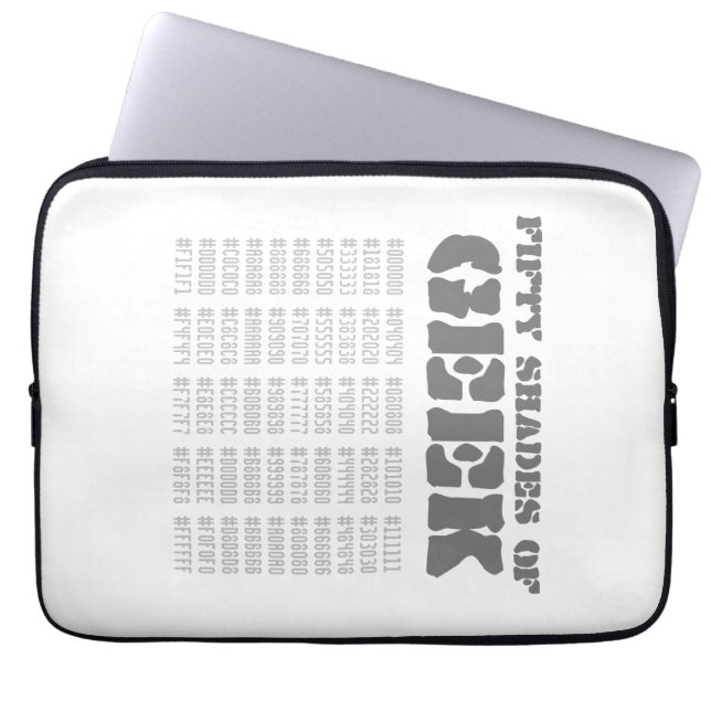 Capa Para Notebook 50 tons de Geek (Frente)