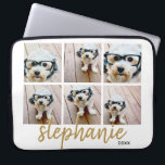 Capa Para Notebook 6 Colagem de Fotos - fonte manuscrita adicione seu<br><div class="desc">Use suas fotos do Instagram quadradas para obter os melhores resultados! PARA ALTERAR O PLANO DE FUNDO - clique na área de personalização ou design avançada e escolha uma cor no selecionador de cores. Adicione suas fotos e instantâneos favoritos a esta fita de filme para obter um detentor de memória...</div>