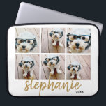 Capa Para Notebook 6 Colagem de Fotos - fonte manuscrita adicione seu<br><div class="desc">Use suas fotos do Instagram quadradas para obter os melhores resultados! PARA ALTERAR O PLANO DE FUNDO - clique na área de personalização ou design avançada e escolha uma cor no selecionador de cores. Adicione suas fotos e instantâneos favoritos a esta fita de filme para obter um detentor de memória...</div>