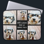 Capa Para Notebook 6 Colagem de fotos - você pode mudar a cor de fund<br><div class="desc">Use suas fotos do Instagram quadradas para obter os melhores resultados! PARA ALTERAR O PLANO DE FUNDO - clique na área de personalização ou design avançada e escolha uma cor no selecionador de cores. Adicione suas fotos e instantâneos favoritos a esta fita de filme para obter um detentor de memória...</div>