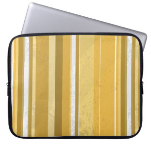 Capa Para Notebook 70s listra o amarelo