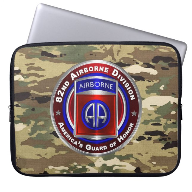 Capa Para Notebook 82ª Divisão Aerotransportada (Frente)