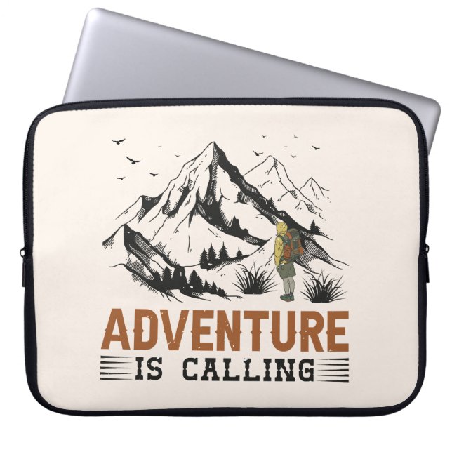 Capa Para Notebook A Adventure Está Chamando Bolsas de laptop (Frente)