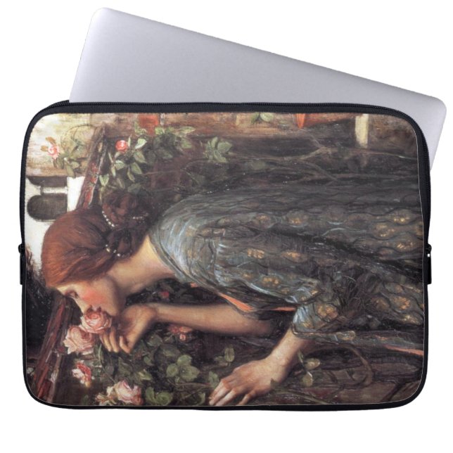 Capa Para Notebook A Alma da Rosa (por John William Waterhouse) (Frente)